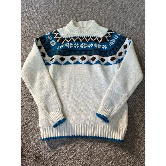 Kmart vintage acrylic sweater womens M - Picture 1 of 5